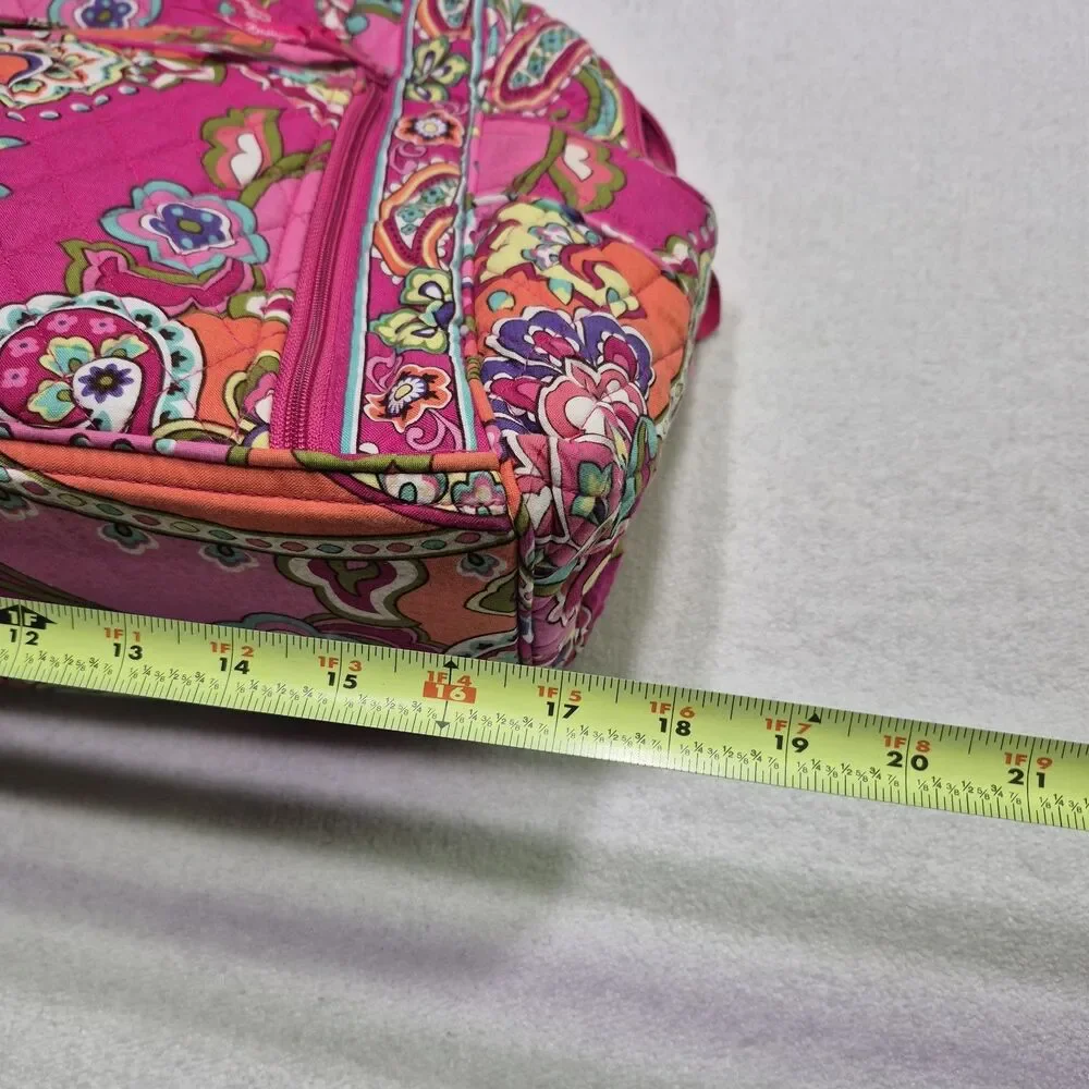 VERA BRADLEY Make A Change Baby Diaper Bag PINK SWIRLS NWT